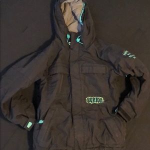 Boys Burton snowboarding winter coat size large